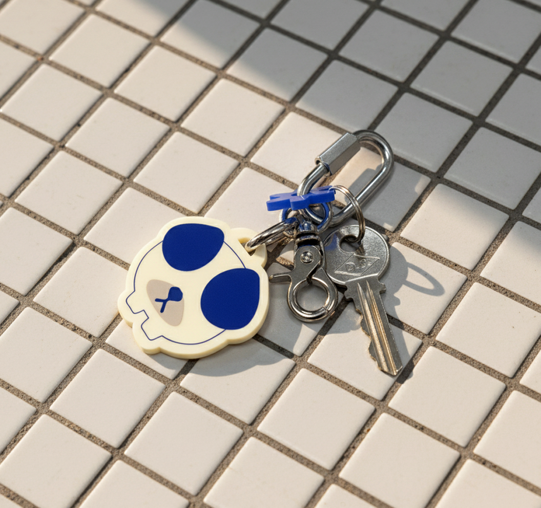 幽默設計吊飾,適用於鑰匙圈和包包掛件 Humorous charm for keychain and bag accessory