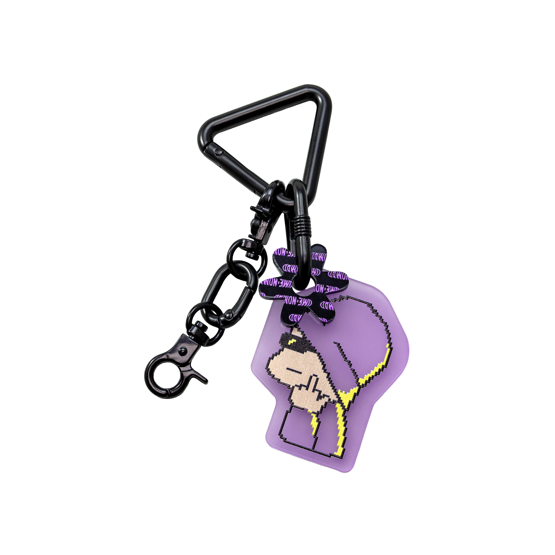 幽默設計吊飾,適用於鑰匙圈和包包掛件 Humorous charm for keychain and bag accessory