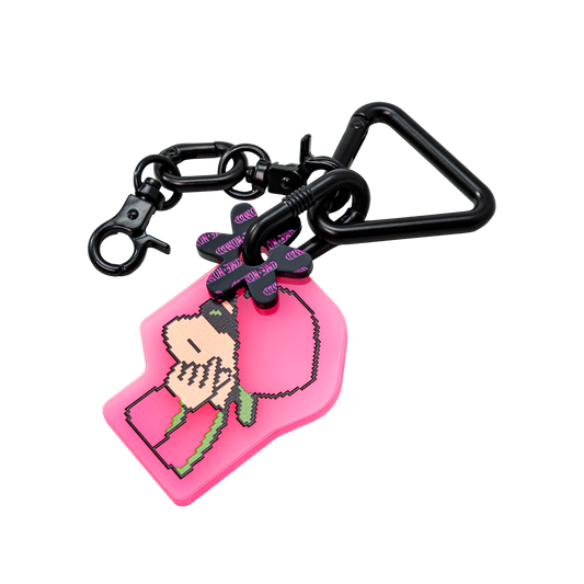 幽默設計吊飾,適用於鑰匙圈和包包掛件 Humorous charm for keychain and bag accessory