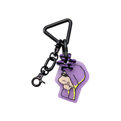 幽默設計吊飾，適用於鑰匙圈和包包掛件 Humorous charm for keychain and bag accessory