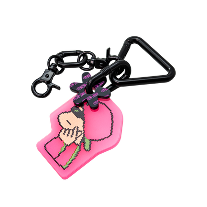 幽默設計吊飾，適用於鑰匙圈和包包掛件 Humorous charm for keychain and bag accessory