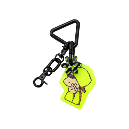 幽默設計吊飾，適用於鑰匙圈和包包掛件 Humorous charm for keychain and bag accessory