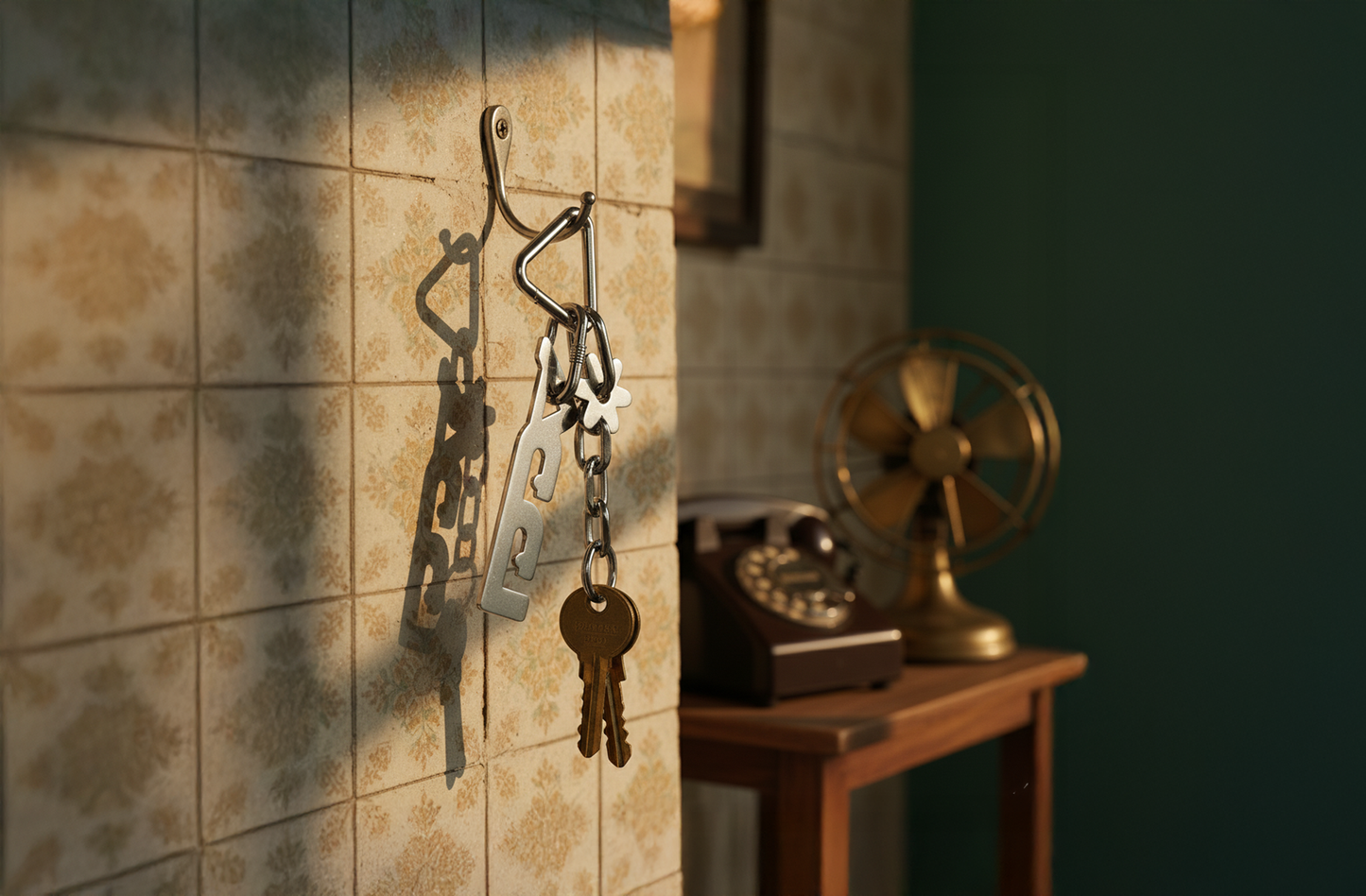 幽默設計金屬吊飾,適用於鑰匙圈和包包 Humorous metal charm for keychain and bag accessory